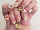 ポップデザインネイル♪