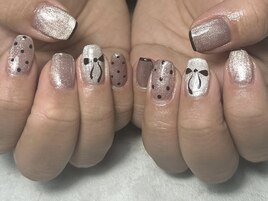 マグネットガーリーネイル