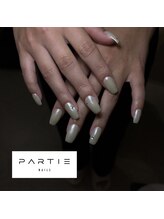 パルティー 大阪北浜店(PARTIE)/ミラーネイル