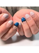 フィーノ ネイル(fino nail)/パッツンネイル