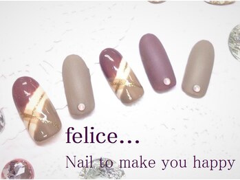 ネイルサロン フェリーチェ(felice)/【定額ネイル】7980円