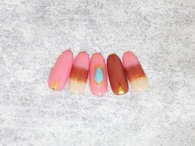 ティーエヌ 名古屋矢場町店/トレンドネイル￥5980