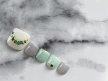 スリー(THREE)/Apr,2021/nail design