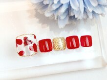 ツメトトノウ/フット☆ハートネイル