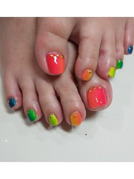 コーラル(CORAL)/フットジェル オーダーアート