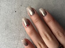 カイリ 恵比寿(KAI LI)/ミラーグラデーションネイル