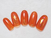 シックネイル(CHIC nail)/透明感 ホロアート