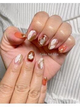 ガーデン(Garden)/トレンドネイル　¥7500