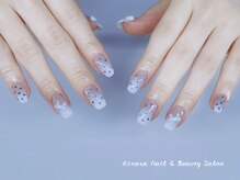 キララ(Kirara)/グラデーションネイル、リボン