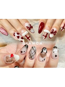 手描きアートが得意なサロン