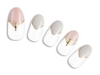 プラスネイル 銀座中央通り店(PLUS NAIL)/【351】フレンチネイル¥6,589