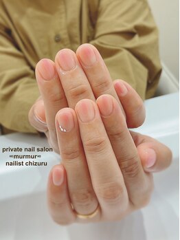 プライベート ネイルサロン マーマ(murmur)/塗りかけネイル