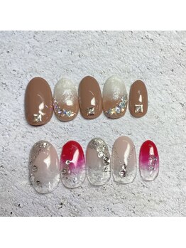 11、12月定額ネイル￥7700コース