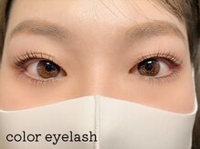 コロルアイラッシュ(color eyelash)/上下まつげパーマ/能見台