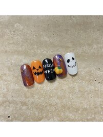ハロウィンネイル