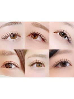 エクステの種類が豊富