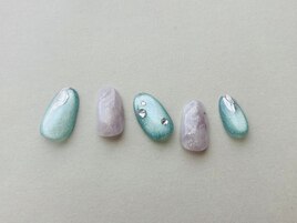 5.6月定額ネイル 新規様7700円