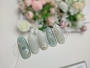 夏ネイル海ネイル¥5300
