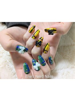 手描きアートが得意なサロン