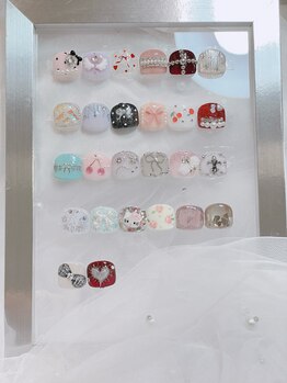 ラビットネイル 大阪なんば店(Rabbit Nail)/フット定額デザイン