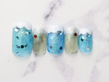 池袋ネイルサロン イイネイル(Ee-Nail)/クリームソーダネイル初回￥7500