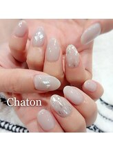 ネイルアンドアイラッシュ シャトン(Chaton)/ジェル□新規￥6900■会員￥6600