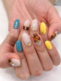 秋ネイルデザイン