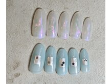 ネイルサロン ファブリック(nail salon fabric)の雰囲気（ハンドジェル定額コース上9900円ミラーネイル/下8900円）