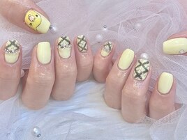 イエロー 黄色 チェック