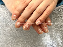 雪ネイル