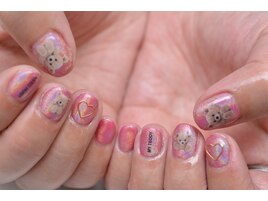 テディベアネイル10340円