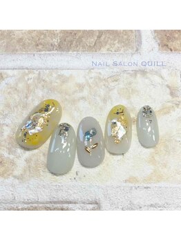 ネイルサロン クイル(QUILL)/3月イエロー(1)