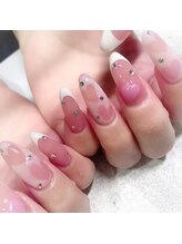 ネイルアンドアイラッシュサロン マーブル(marble)/ハートネイル