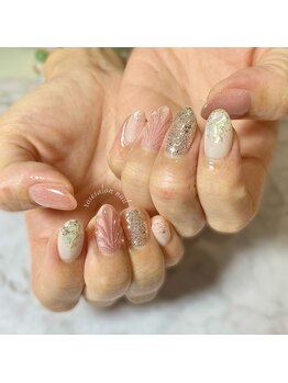 トータルビューティーローズ(Rose)/ピンクシェルネイル