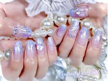 ボガスティーズネイル(Vogusty's nail)/シンプル★マーメイドネイル
