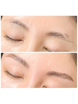 アイブロウメニューがあるサロン