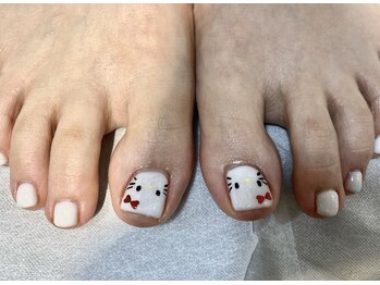 ヴィーナスネイル(Venus Nail)/フットネイル　キティー