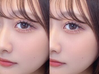ミニョン バイ ベル 江坂店(Mignon by Belle)の写真/【ナチュラル眉で垢抜け＊】眉毛アイブロウwax＋まつげパーマとのセットメニューで最旬な目元に＊