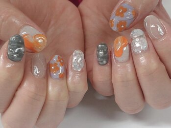 ビートゥーネイル 梅田(B to Nail)/　ニュアンスデザイン