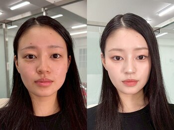 ビューズオオサカ(BEAUSE OSAKA)の写真/【人気No.2】素肌感と抜け感を楽しむ♪韓国式ナチュラルメイク