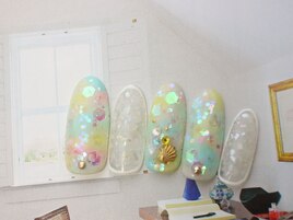 涼しげオーロラホログラム