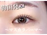 【SNS・韓国最新トレンド】韓国マスカラパーマ上下
