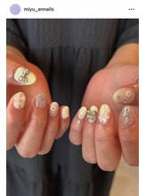 アンネイルズ(annails)/jr nailist お持ち込みデザイン