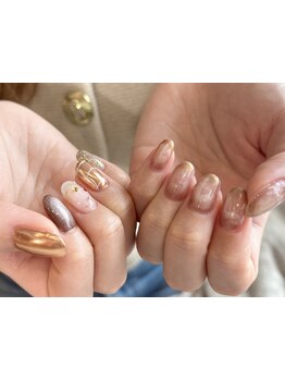 ショートネイルデザインが豊富