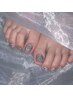 【3月4月ご新規様限定】FOOT/フラッシュネイル ¥6800→¥6000