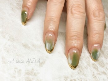 アネラ(ANELA)/ミラーフレンチネイル
