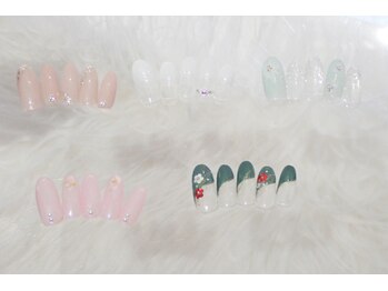 フェリーチェ(nail salon＆school felice)/ブライダルシンプルコース￥8800