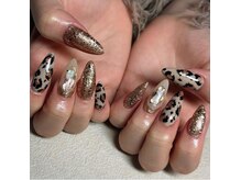 ミュウミュウ(MYUMYU)/レオパードネイル