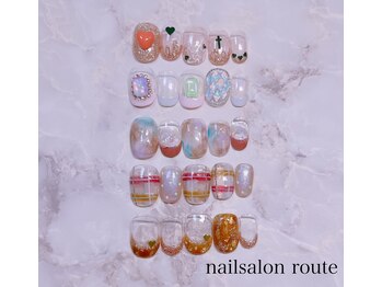 10月秋キャンペーンネイル