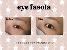 ファソラ(Fasola)の雰囲気（可愛らしいカールデザイン、しっかり立ち上げデザインも◎）